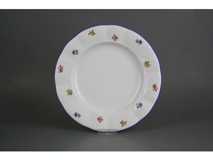 Talíř mělký 24cm Benedikt Sedmero kvítí AAL č. 1