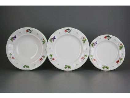 Talířová souprava Benedikt Lesní plody 18dílná Z4T AZL č. 1