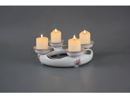 KUDKYK SVÍCEN ADVENTNÍ KYTICE S KOSATCEM RL