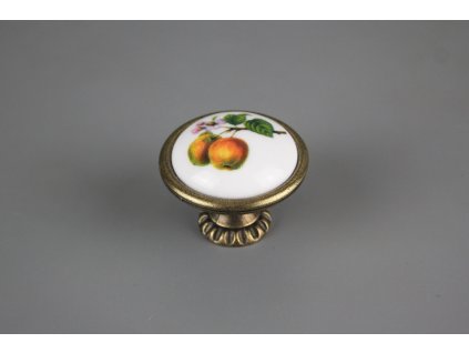 RUKUVE Rustikální úchytka Bohemia 40mm Ovocný sad 1