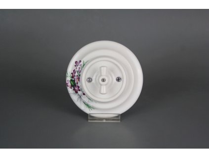 A OTOČNÝ KNOFLÍK VIOLA S MAŠLÍ BB