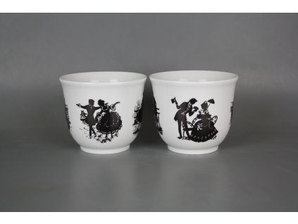 KUDRKP KVĚTINÁČ 13CM ROKOKOVÉ PANENKY EBB 1