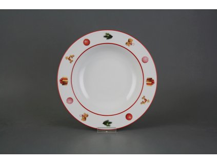 Talíř hluboký 22cm Nina Christmas Tree KCL č. 1