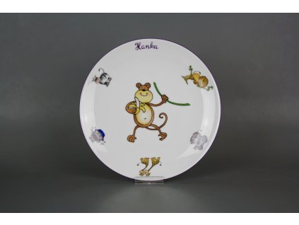 DETTAL TALÍŘ DEZERTNÍ 21CM COUP OPIČKA