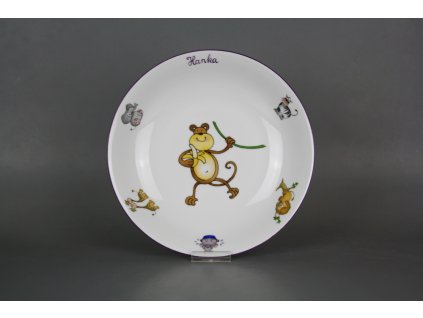 DETTAL TALÍŘ HLUBOKÝ 22CM COUP OPIČKA