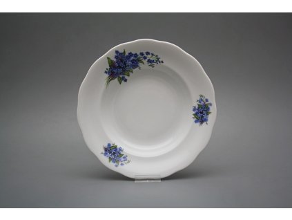 Talíř hluboký 23cm Alaska Pomněnky CBB