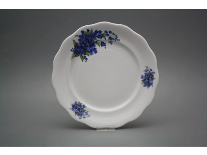 Talíř mělký 24cm Alaska Pomněnky CBB