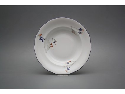 Talíř hluboký 23cm Alaska Husy CML