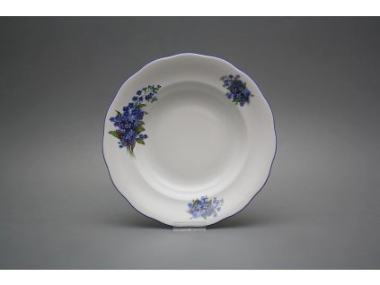 Talíř hluboký 23cm Alaska Pomněnky CAL