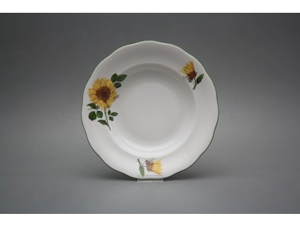 Talíř hluboký 23cm Alaska Slunečnice CZL