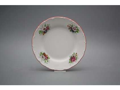 Talíř dezertní 19cm Ofélie Míšeňská kytice ECL č. 1
