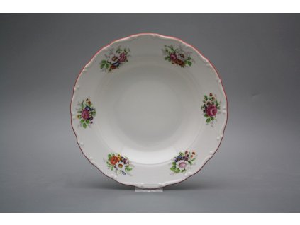 Talíř hluboký 23cm Ofélie Míšeňská kytice ACL č. 1