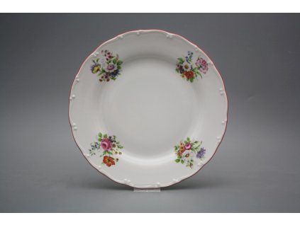 Talíř mělký 25cm Ofélie Míšeňská kytice ECL č. 1