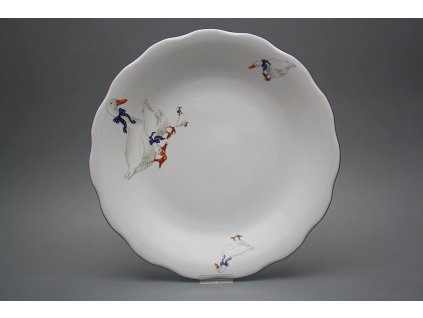 Mísa kulatá mělká 32cm Alaska Husy CML