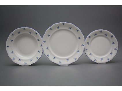 Talířová souprava Alaska Pomněnky Házenky 12dílná AAL