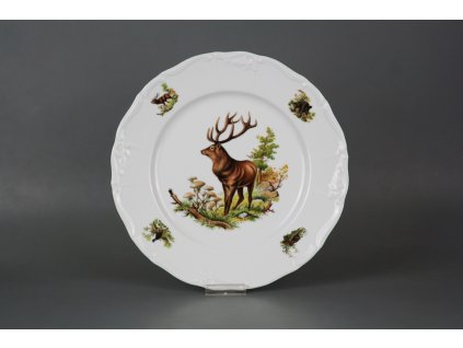 MLOMYS TALÍŘ MĚLKÝ 25CM MARIE LOUISE JELEN GZL