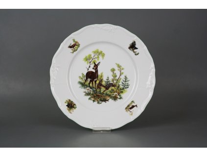 MLOMYS TALÍŘ MĚLKÝ 25CM MARIE LOUISE SRNA GZL