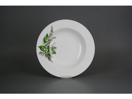 NINKON TALÍŘ HLUBOKÝ 22CM NINA KONVALINKY HBB