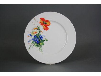 NINPOL TALÍŘ MĚLKÝ 26CM NINA POLNÍ KVÍTÍ HBB