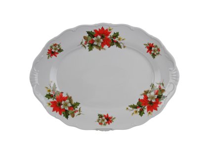 VANHVE OVÁL 36CM VERONA VÁNOČNÍ HVĚZDA ABB