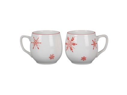 KUDVLO HRNEK BAŇÁK VLOČKA ČERVENÁ CL