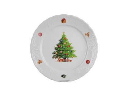 VANSTR TALÍŘ MĚLKÝ 26CM OPERA CHRISTMAS TREE FBB