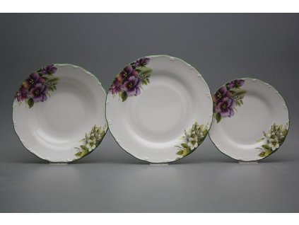 Talířová souprava Ofélie Macešky 36dílná DZL č. 1