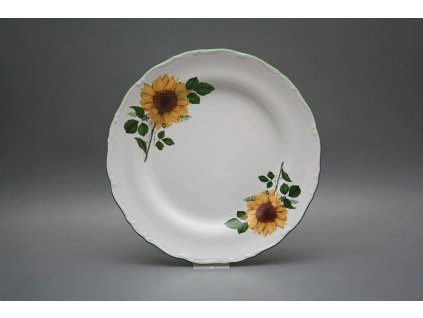 Talíř mělký 25cm Ofélie Slunečnice DZL č. 1