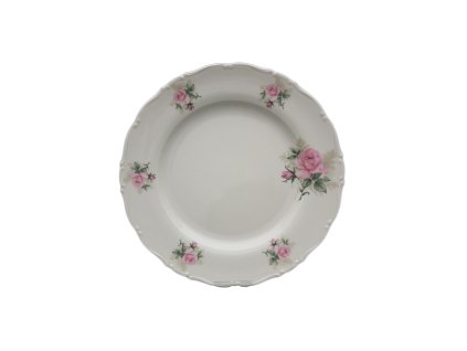 OFICLA TALÍŘ MĚLKÝ 25CM OFÉLIE IVORY CLAREMONT ABB