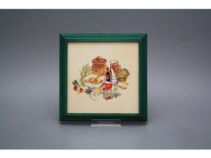 Obrázek 18x18cm Zeleninová zahrada kZLB č. 1