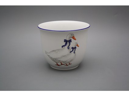 Květináč 16cm bez uch malý Husy ML č. 1