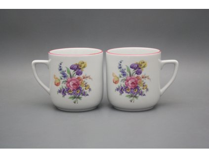 Hrnek Pětka 0,4l Kytice s kosatcem RL č. 1