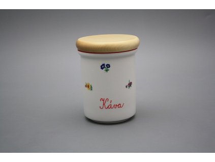 Dóza s dřevěným uzávěrem B - střední Házenky CL č. 1