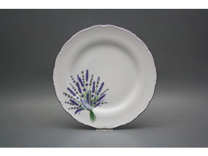 Talíř mělký 25cm Ofélie Levandule HFL č. 1