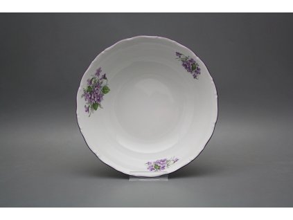 Mísa hluboká 23cm Ofélie Fialky CFL č. 1