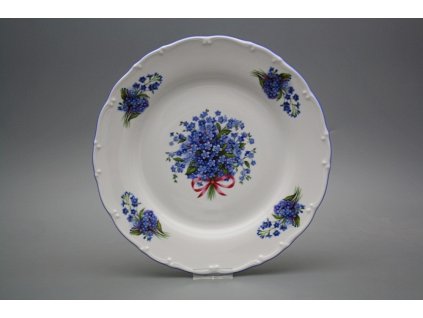 Talíř mělký 25cm Ofélie Pomněnky GAL č. 1