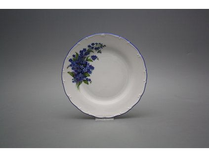 Talíř dezertní 19cm Ofélie Pomněnky HAL č. 1