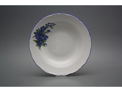 Talíř hluboký 23cm Ofélie Pomněnky HAL č. 1