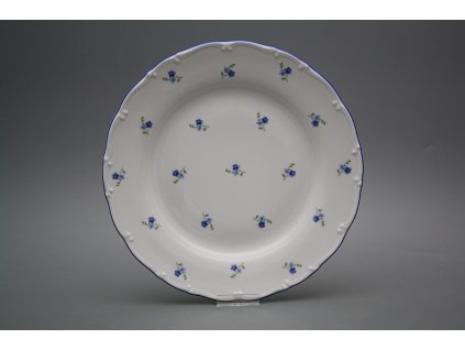 Talíř mělký 25cm Ofélie Pomněnky BAL Házenky č. 1