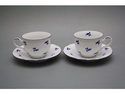 Čajové šapo 0,18l Ofélie Modré růže ML č. 1