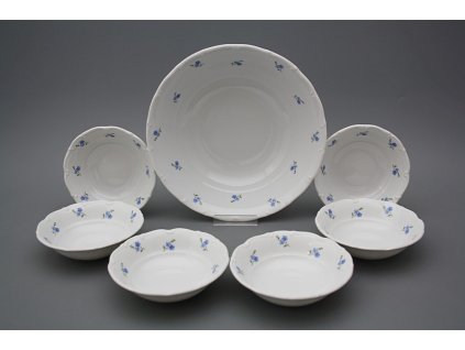 Kompotová souprava Ofélie Pomněnky 7dílná ABB Házenky č. 1