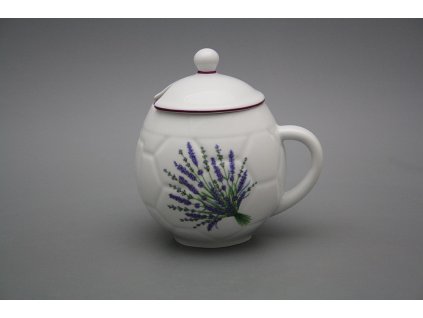 Hrnek na med s víčkem Levandule FL č. 1