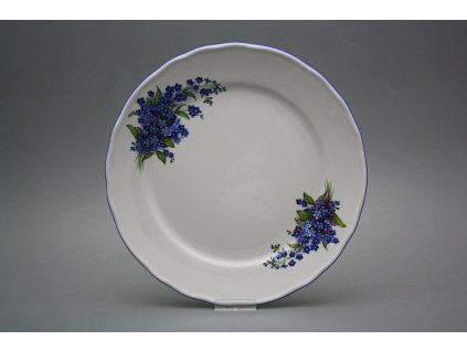 Talíř mělký 26cm Rokoko Pomněnky DAL č. 1