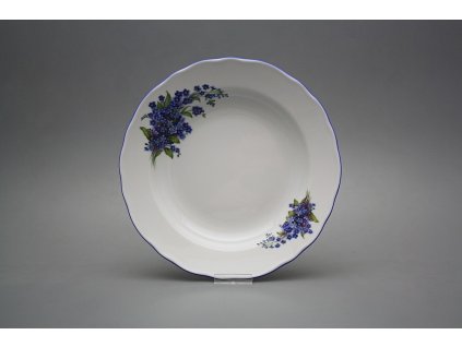 Talíř hluboký 24cm Rokoko Pomněnky DAL č. 1