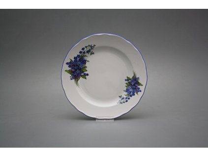 Talíř dezertní 19cm Rokoko Pomněnky DAL č. 1