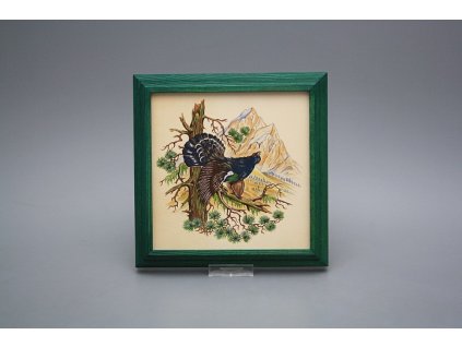 Obrázek 18x18cm Tetřev na stromě kZLB č. 1