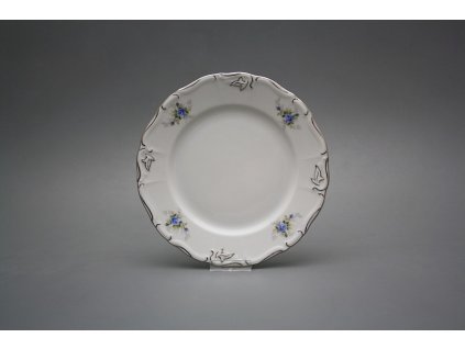Talíř dezertní 19cm Marie Louise Světlemodré růžičky EPL LUX č. 1