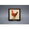 Obrázek 18x18cm Slepičky kTHB č. 9