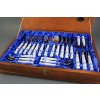 Souprava příborů Bohemia 1987 Royal Blue BB 24dílná s kazetou č. 1