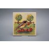 Sada obkladů 15x15cm 3dílná Bird Garden LBM č. 2